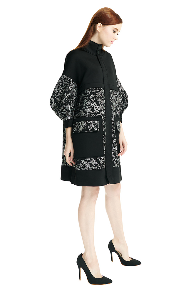 side view of the dress